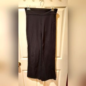 Athleta Black Polyester Yoga Pants size Small